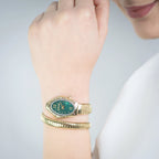 Just Cavalli Lirica Yellow Gold Green