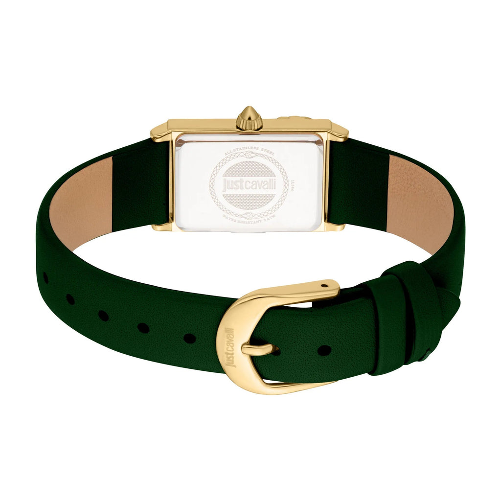 Just Cavalli Dolcezza Snake Leather Green YG