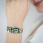 Just Cavalli Dolcezza Snake Two Tones YG Green