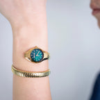 Just Cavalli Vivace Yellow Gold Green