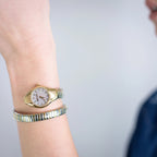 Just Cavalli Vivace Silver Yellow Gold Antique white