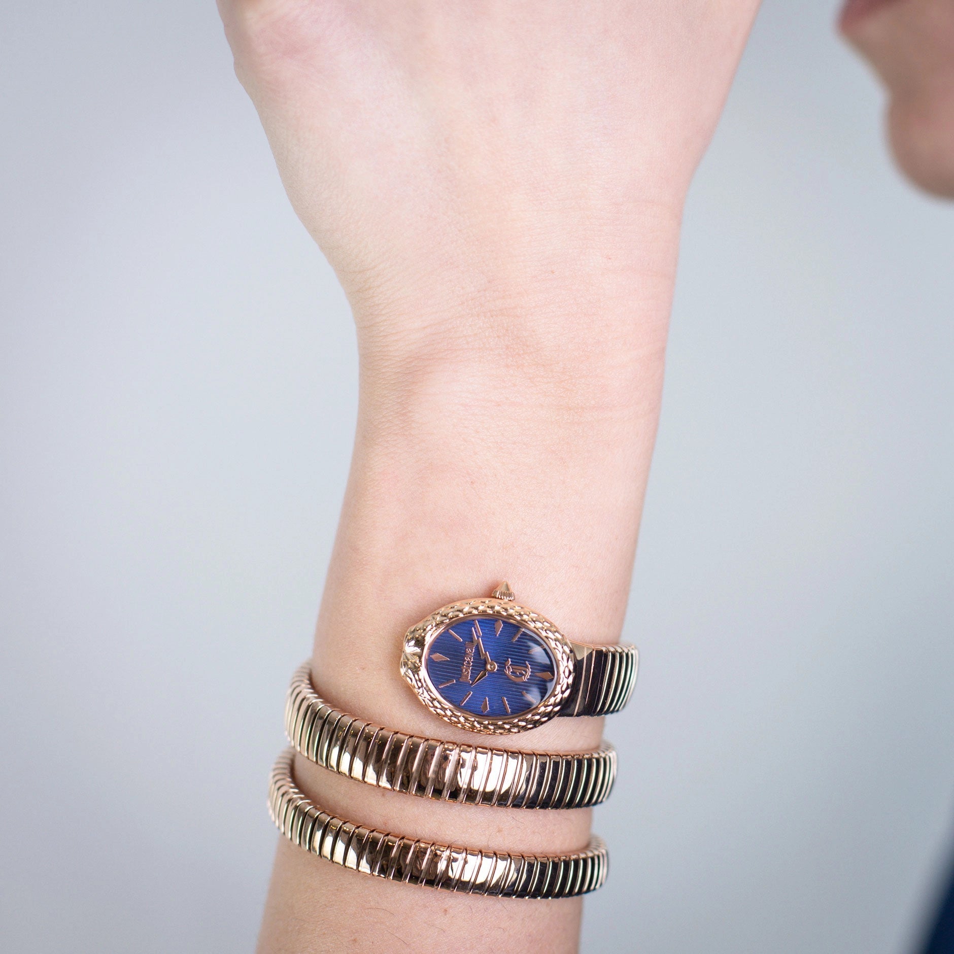 Just Cavalli Sognia Rose Gold Blue