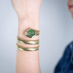 Just Cavalli Romina Yellow Gold Green