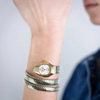 Just Cavalli Lunara Silver Yellow Gold Silver