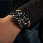 Seiko 5 Sports Auto Mens Black Watch Srpd65k3