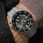 Seiko 5 Sports Gmt Auto Mens Grey Watchssk021k1