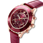 Swarovski Watch Octea Lux Chrono Red 5547642