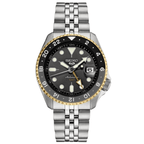 Seiko 5 Sports Gmt Auto Mens Grey Watchssk021k1