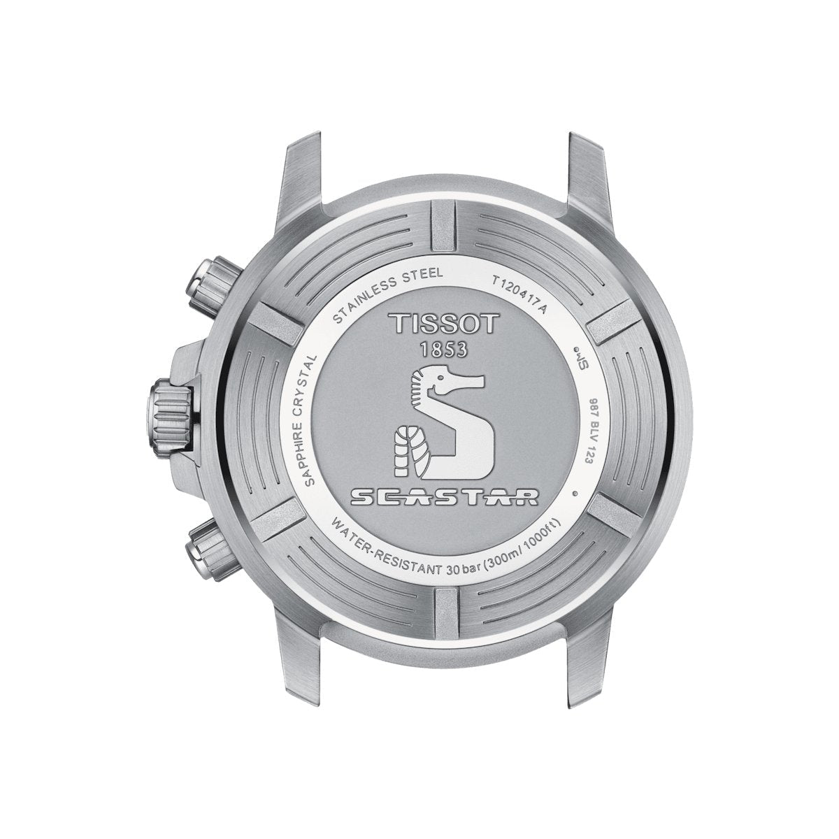 Tissot Seastar 1000 Chronograph Mens Black Watch T1204171705102