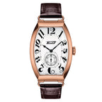 Tissot Ladies Watch Heritage Porto Hand Wind White Brown T1285053601200