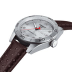 Tissot Mens Watch Prs 516 Automatic 42mm Powermatic 80 Silver Brown T1314301603200