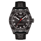 Tissot Mens Chronograph Watch Prs 516 Powermatic 80 Black T1314303605200