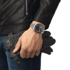 Tissot Mens Chronograph Watch Prs 516 Steel Black T1316271105200