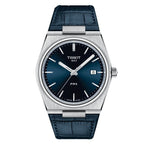 Tissot Mens Watch Prx Blue Leather T1374101604100