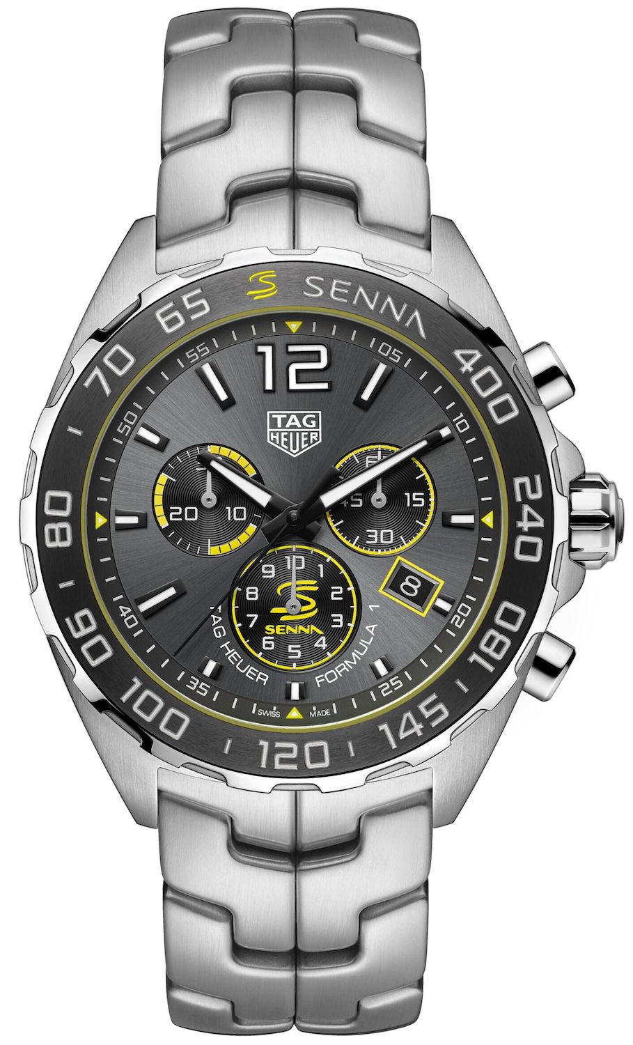 Tag Heuer Watch Formula 1 Ayrton Senna Quartz Special Edition Caz101af Ba0637