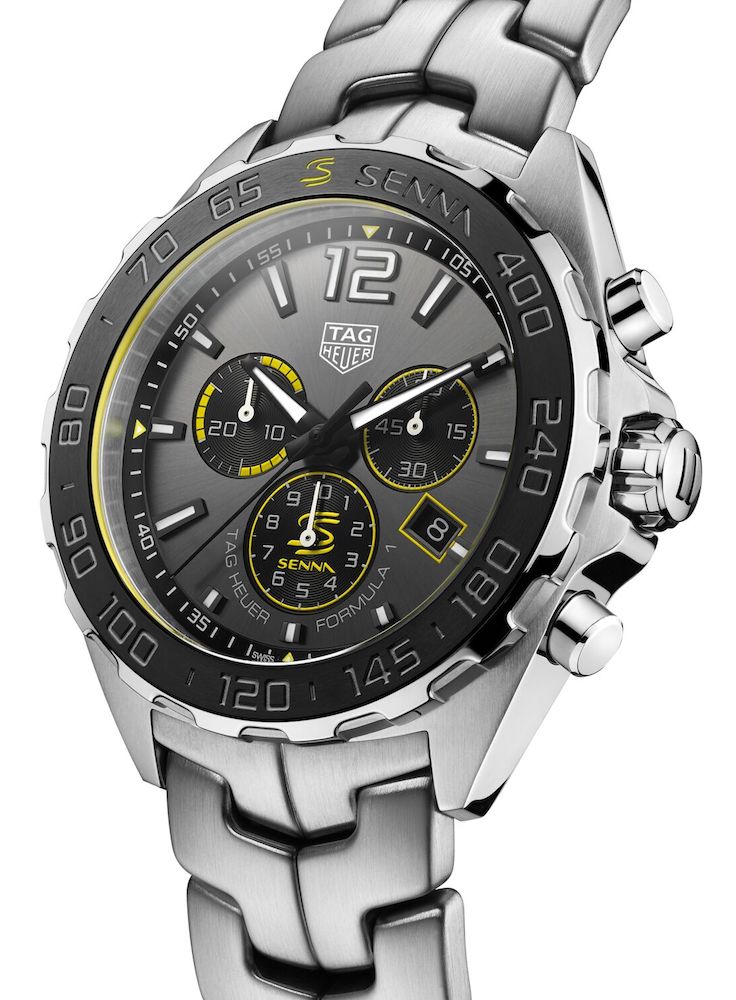 Tag Heuer Watch Formula 1 Ayrton Senna Quartz Special Edition Caz101af Ba0637