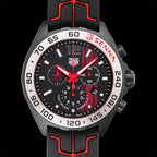 Tag Heuer Formula 1 Ayrton Senna Limited Edition Black Dial Two Tone Rubber Strap Watch For Men Caz1019 Ft8027