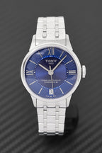 Tissot Ladies Automatic Watch Chemin Des Tourelles Powermatic 80 Blue T0992071104800 1