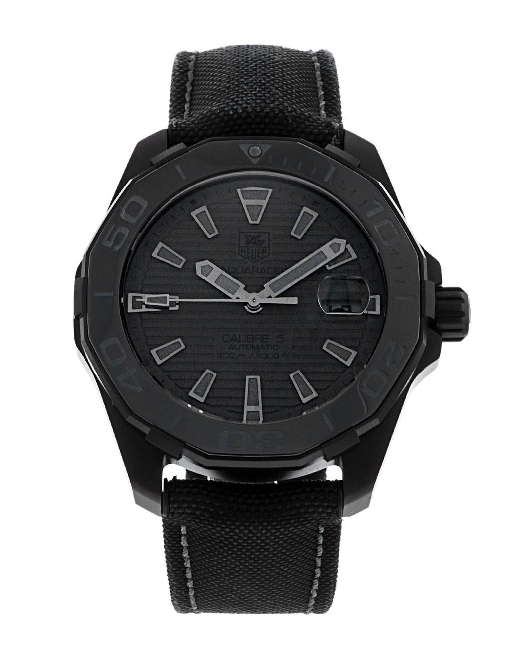 Tag Heuer Aquaracer Black Dial Watch For Men WAY218B FC6364