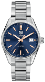 Tag Heuer Carrera Quartz Silver Dial Watch For Women War1112 Ba0601