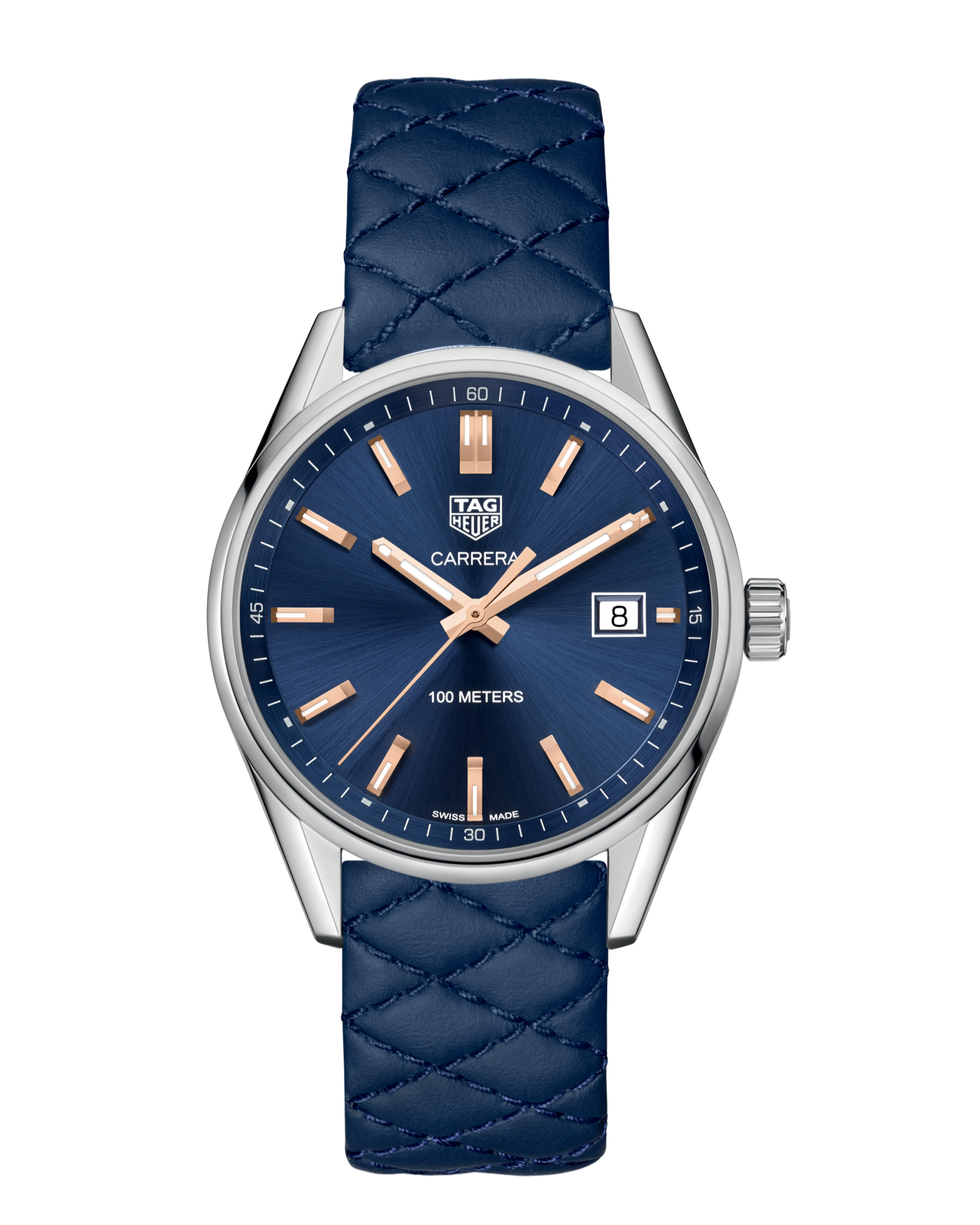 Tag Heuer Carrera Quartz 39mm Watch For Women War1112 Fc6391