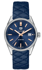 Tag Heuer Carrera Quartz 39mm Watch For Women War1114 Fc6391