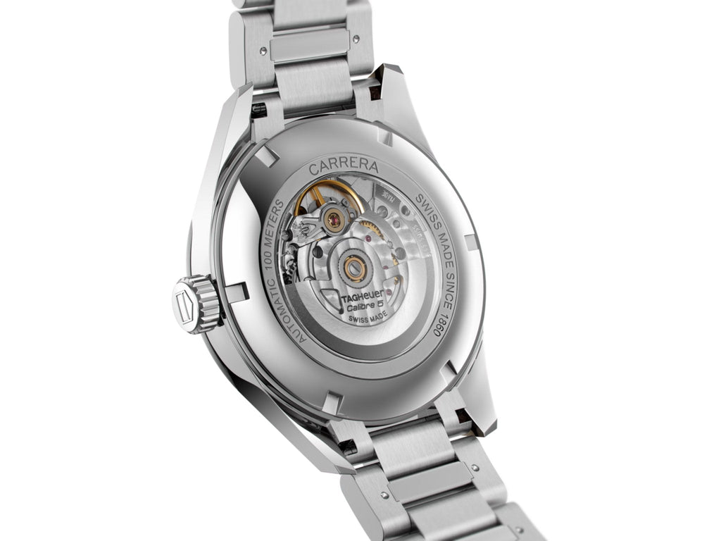 TAG Heuer Carrera Calibre 5 Men's Blue Dial Watch WAR201E.BA0723