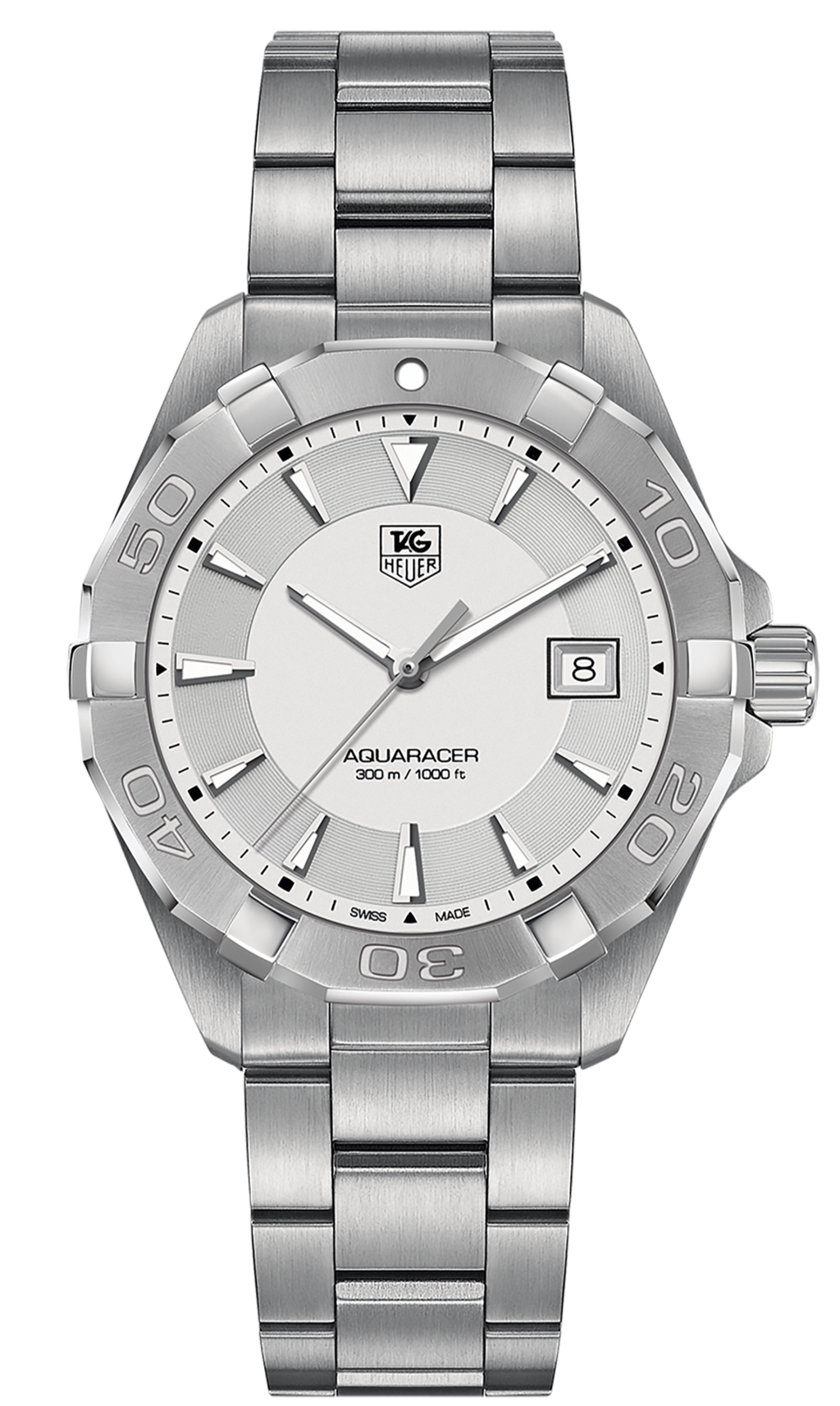 Tag Heuer Aquaracer 41mm Quartz Watch For Men WAY1111 BA0928