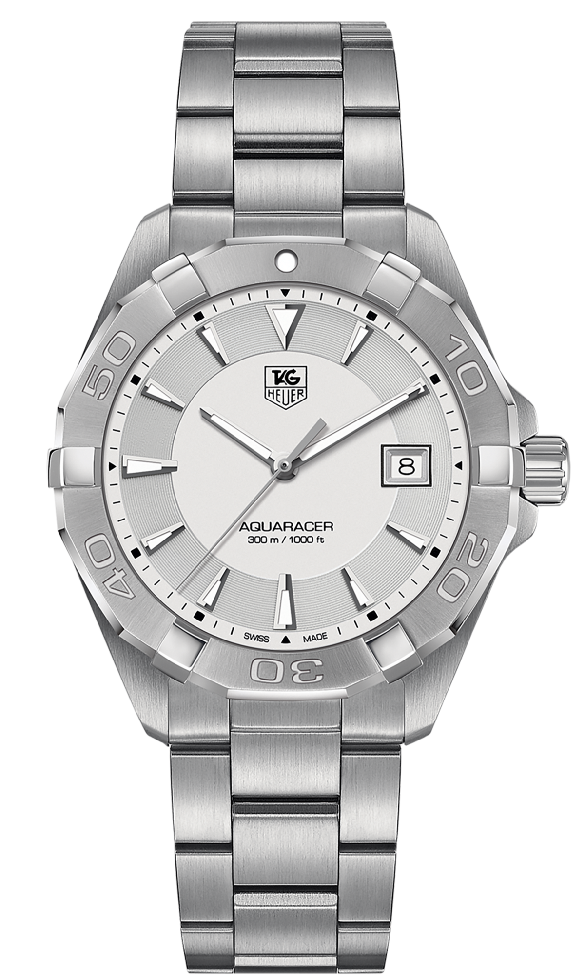 Tag Heuer Aquaracer 41mm Quartz Watch For Men WAY1111 BA0928