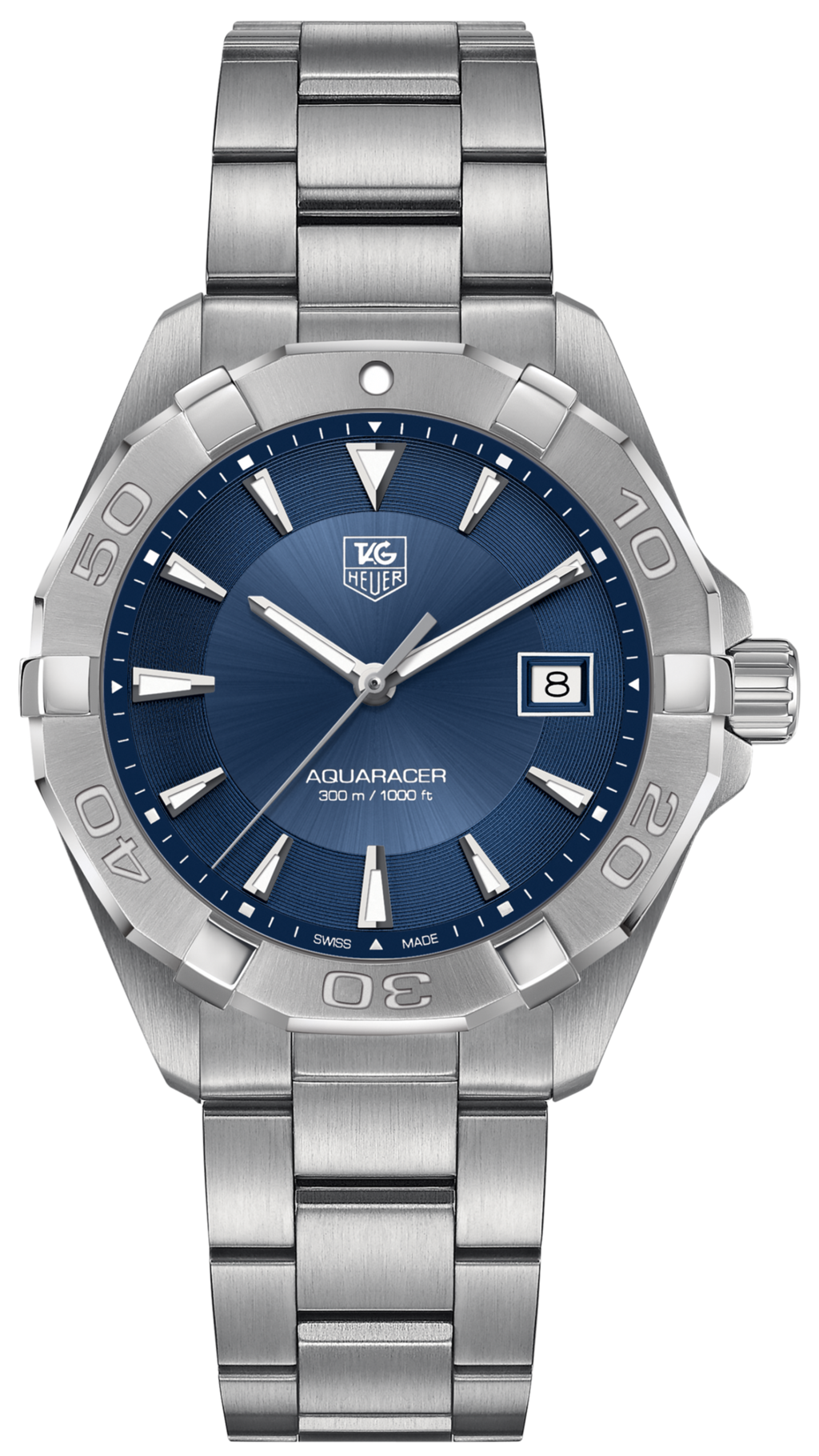TAG Heuer Aquaracer Men's 41mm Quartz Watch WAY1112.BA0928