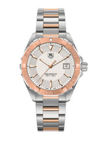 Tag Heuer Aquaracer White Dial Watch For Men WAY1150 BD0911