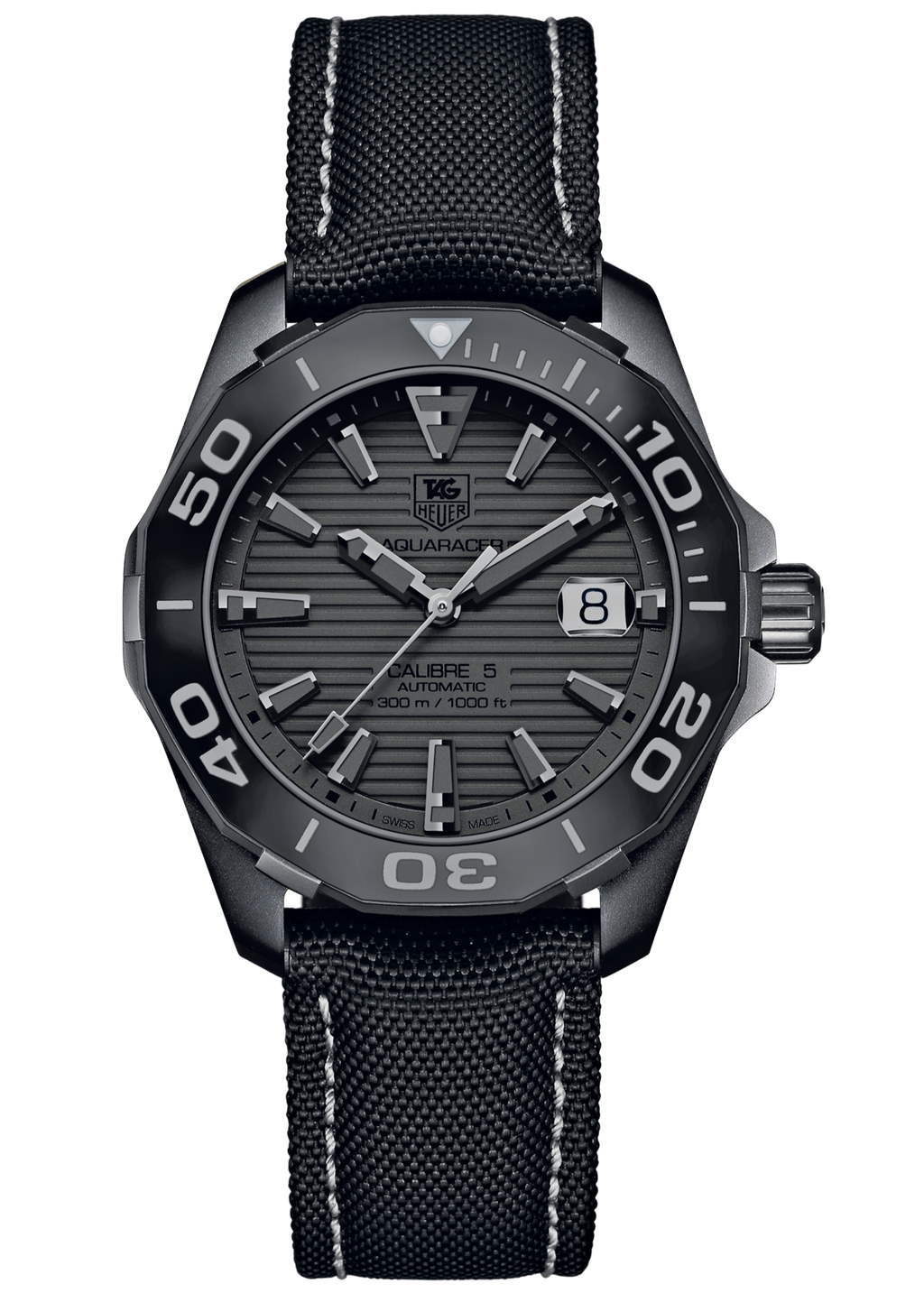 Tag Heuer Aquaracer Black Dial Watch For Men WAY218B FC6364