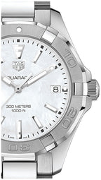 Tag Heuer Aquaracer Mother Of Pearl Dial Silver Steel Strap Watch For Women WBD131A BA0748