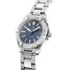 Tag Heuer Aquaracer Blue Dial Silver Steel Strap Watch For Women WBD131D BA0748