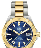 Tag Heuer Aquaracer Calibre 5 Blue Dial Two Tone Steel Strap Watch For Women WBD2120 BB0930