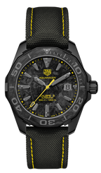 Tag Heuer Aquaracer Carbon Dial Watch For Men WBD218B FC6446