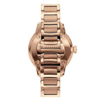 Ladies Rose Gold Swiss Stainless Steel Burberry Bracelet Watch Bu10116