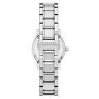 Ladies The City Silver Dial Stainless Steel Burberry Watch Bu9229