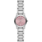 Ladies Silver Stainless Steel Burberry Watch Bu9231