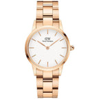 Daniel Wellington Iconic Link Ladies Rose Gold Watch Dw00600213