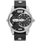 Diesel DZ7307 Men's Mini Daddy Silver Black Watch