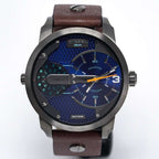 Diesel Dz7339 Men S Mini Daddy Gun Metal Watch