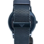 Emporio Armani Ar11025 Men S Luigi Blue Pvd Watch
