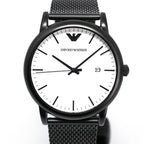 Emporio Armani Ar11046 Men S Luigi Black Pvd Watch