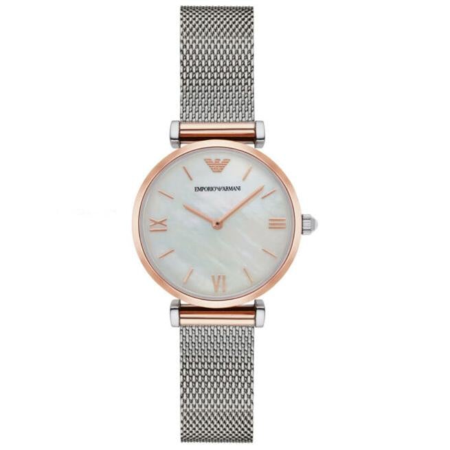 Emporio Armani Ar2067 Ladies Rose Gold Watch
