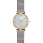 Emporio Armani Ar2068 Ladies Mother Of Pearl Watch