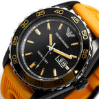 Emporio Armani Ar6046 Men S Sportivo Orange Watch