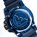 Emporio Armani Ar6100 Men S Sportivo Blue Watch