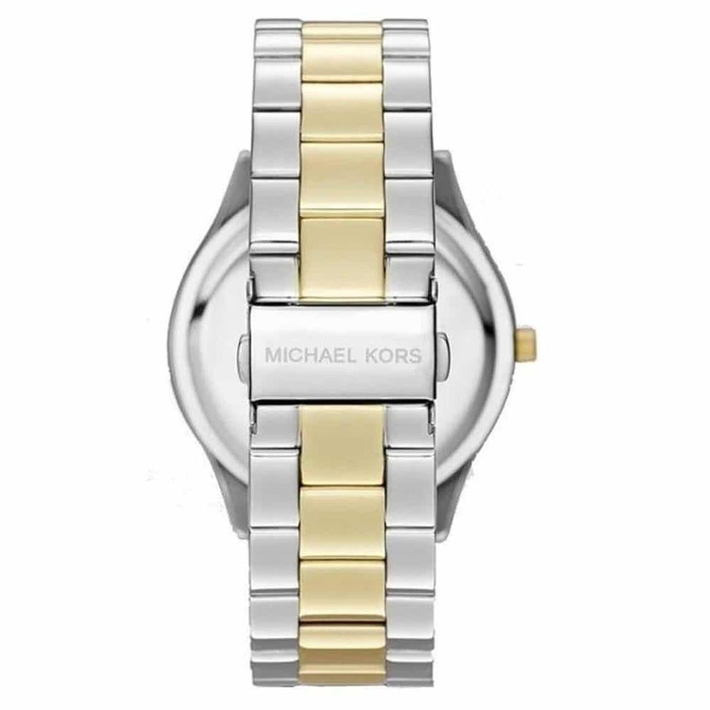 Michael Kors Mk3198 Ladies Slim Runway Two Tone Watch