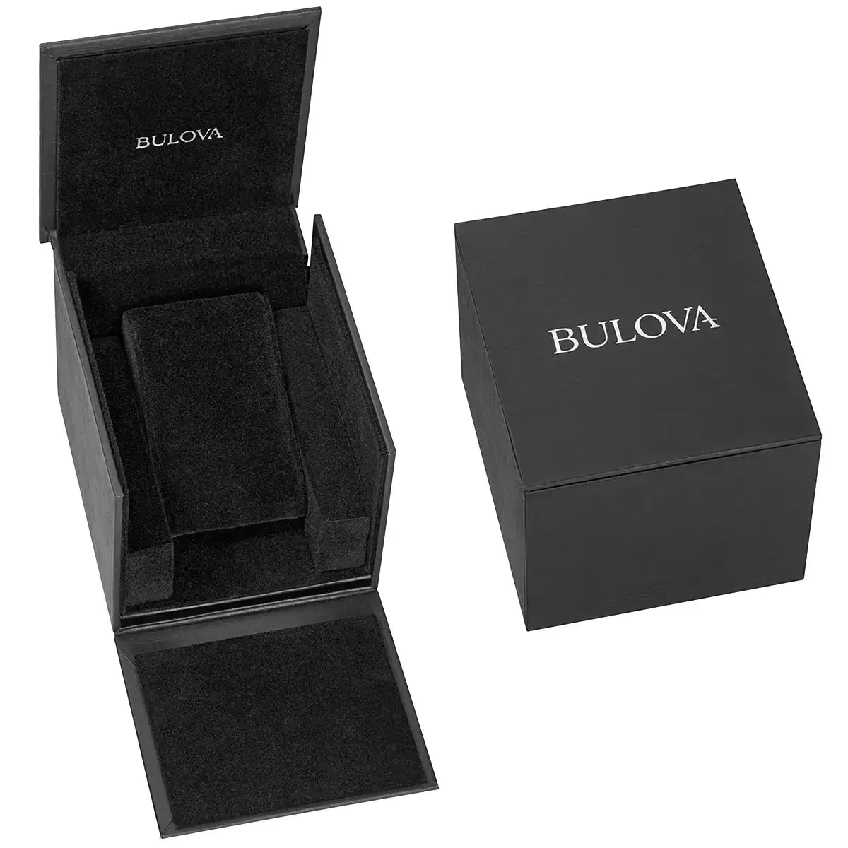 Bulova Marine Star Auto Mens Blue Watch 98A282